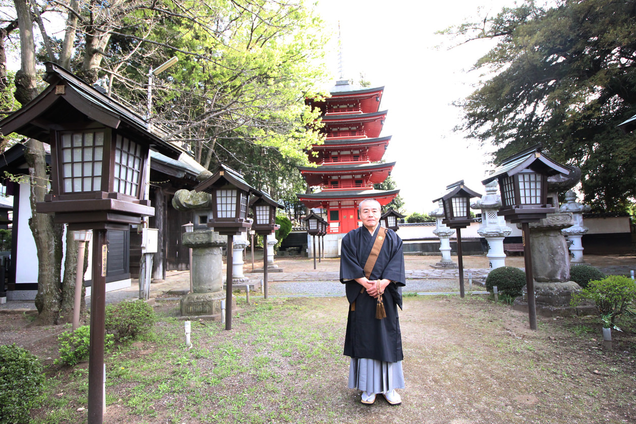 定林寺 ご住職 川久保 様